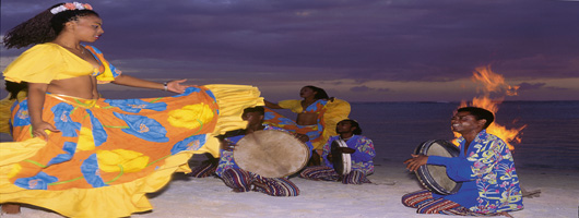 Local Mauritan Sega dancers