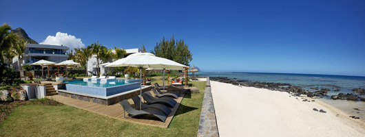 Stunning beachside settings of our Mauritius apartments