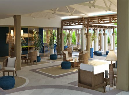 Paradise Cove Hotel new refurbished lobby area