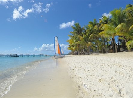 Enjoy powder soft beaches on your Mauritius holiday