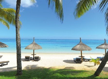Relax on the beach at Trou aux Biches