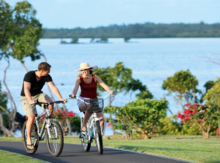 Cycling at Anahita Mauritius