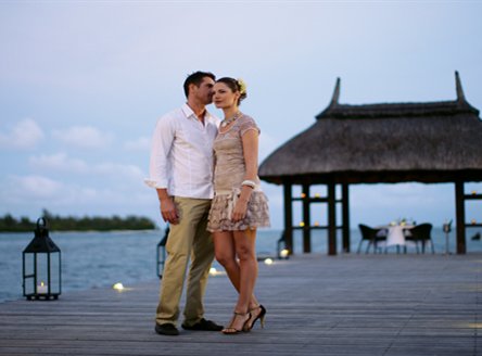 Jetty at at Anahita Mauritius