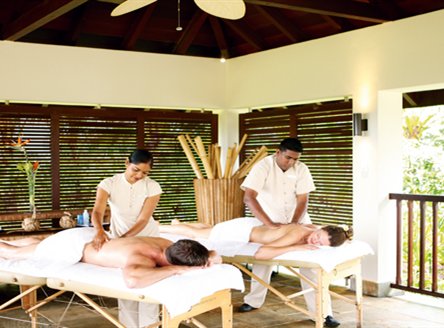 The fabulous Spa at Anahita Mauritius Resort