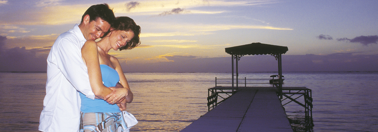 Romantic settings for weddings in Mauritius