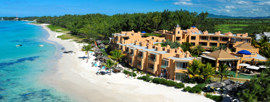 La Palmeraie 4-star hotel on the east coast of Mauritius