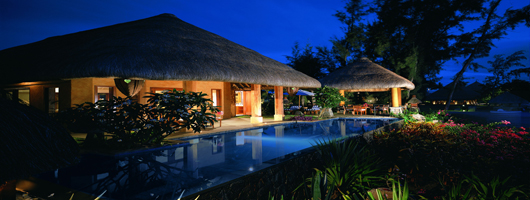 Oberoi Mauritius is set on the west coast