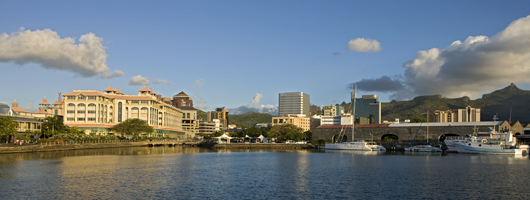 Port Louis - capital of Mauritius