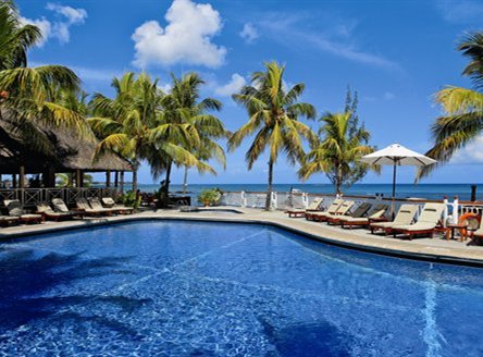 Main pool at Merville Beach Grand Baie